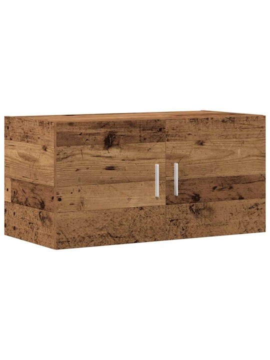 Nástěnná skříňka old wood 80 x 39 x 40 cm kompozitní dřevo