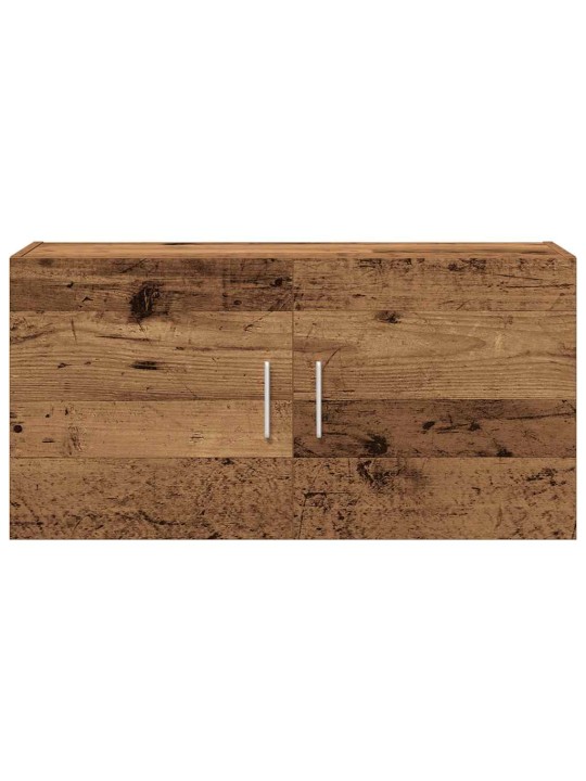 Nástěnná skříňka old wood 80 x 39 x 40 cm kompozitní dřevo