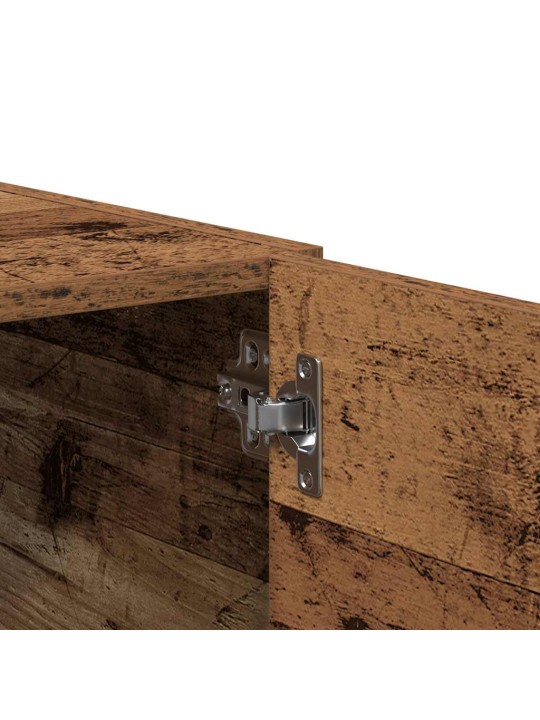 Nástěnná skříňka old wood 80 x 39 x 40 cm kompozitní dřevo
