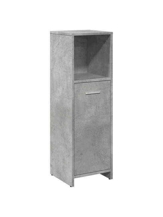 Koupelnová skříňka betonově šedá 30 x 30 x 95 cm dřevotříska