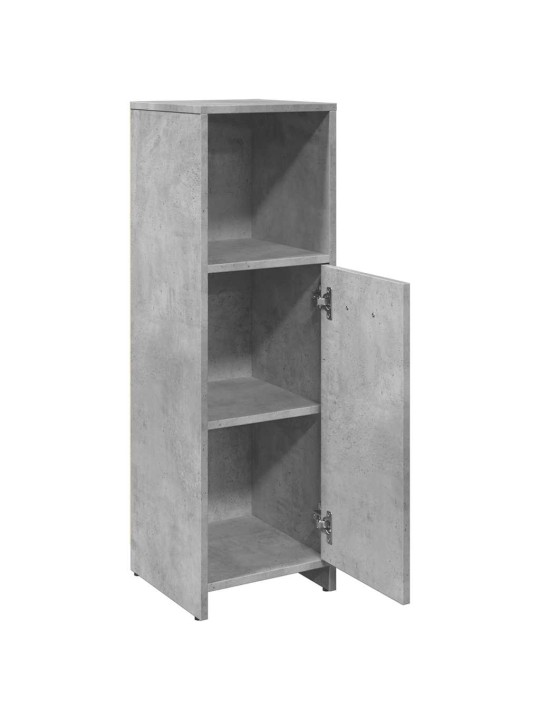 Koupelnová skříňka betonově šedá 30 x 30 x 95 cm dřevotříska