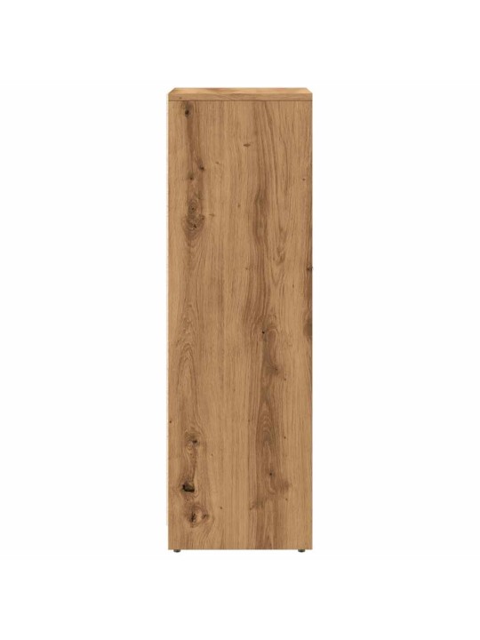 Koupelnová skříňka dub artisan 30 x 30 x 95 cm kompozitní dřevo