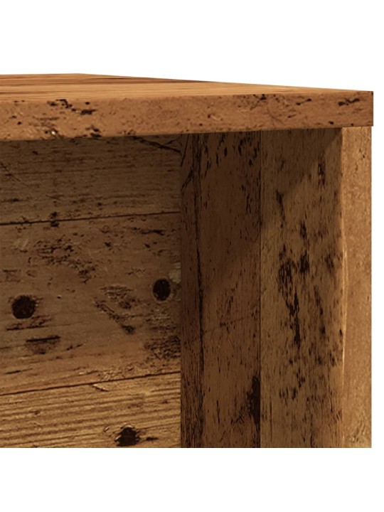 Hnízdové konferenční stolky 2 ks old wood kompozitní dřevo