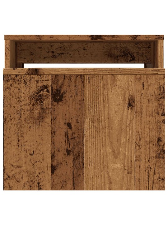 Konferenční stolek old wood 100 x 48 x 40 cm kompozitní dřevo