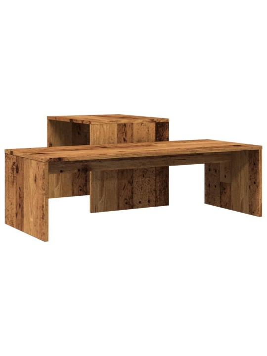 Konferenční stolek old wood 100 x 48 x 40 cm kompozitní dřevo