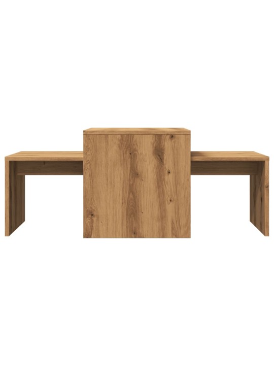 Konferenční stolek dub artisan 100x48x40 cm kompozitní dřevo