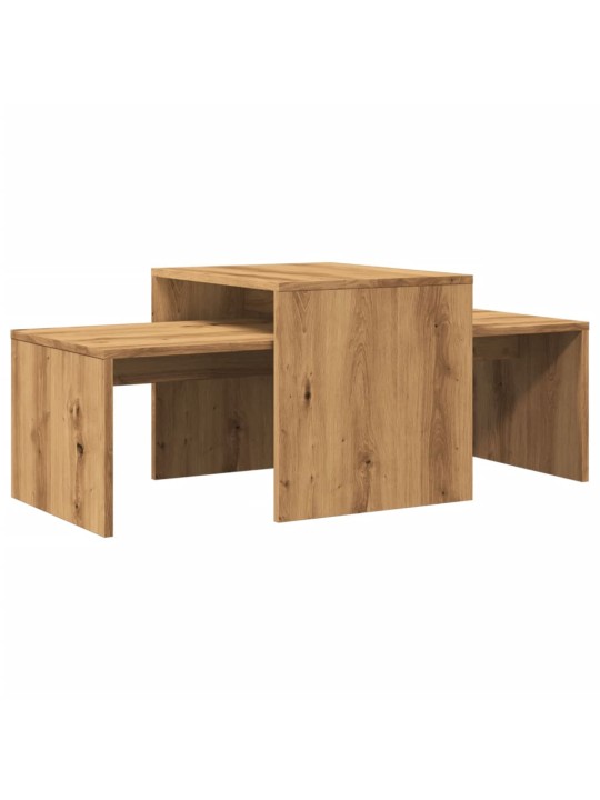 Konferenční stolek dub artisan 100x48x40 cm kompozitní dřevo