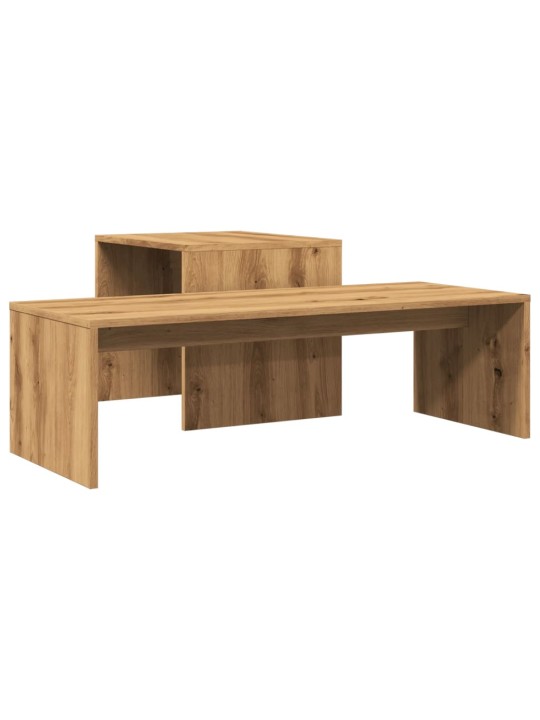 Konferenční stolek dub artisan 100x48x40 cm kompozitní dřevo