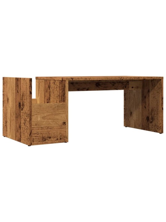 Konferenční stolek old wood 90 x 45 x 35 cm kompozitní dřevo