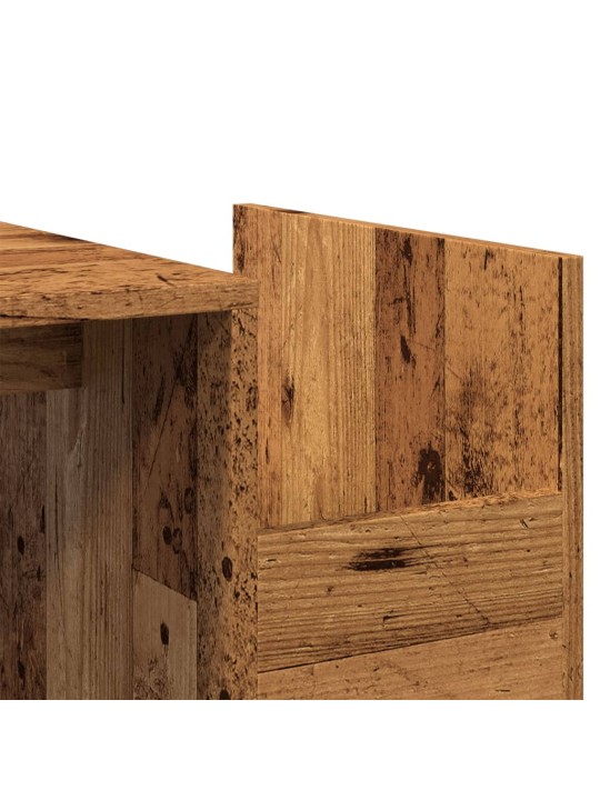 Konferenční stolek old wood 90 x 45 x 35 cm kompozitní dřevo