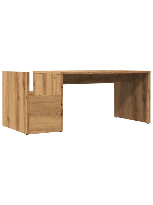 Konferenční stolek dub artisan 90 x 45 x 35 cm kompozitní dřevo