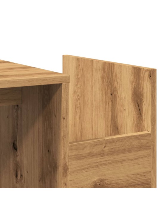 Konferenční stolek dub artisan 90 x 45 x 35 cm kompozitní dřevo