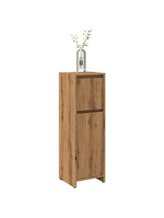 Koupelnová skříňka dub artisan 30 x 30 x 95 cm kompozitní dřevo