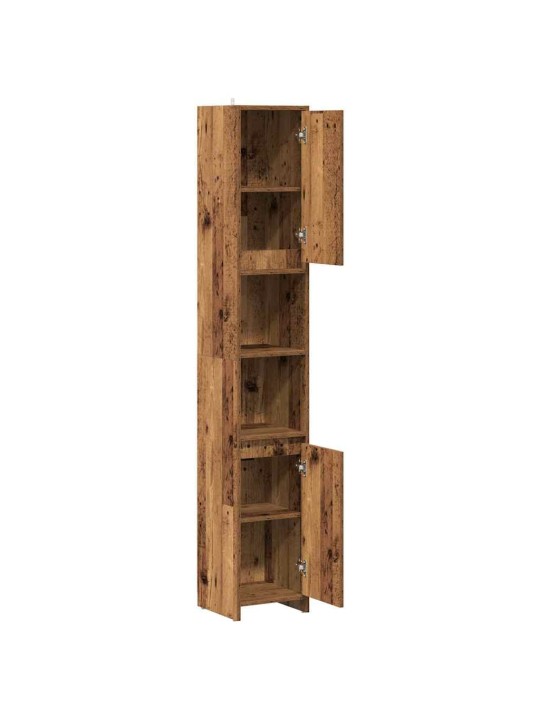 Koupelnová skříňka old wood 30 x 30 x 183,5 cm dřevotříska