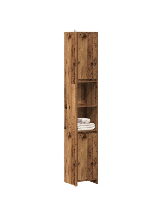 Koupelnová skříňka old wood 30 x 30 x 183,5 cm dřevotříska