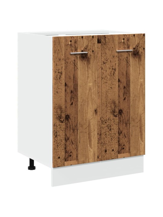 Spodní skříňka old wood 60 x 46 x 81,5 cm kompozitní dřevo