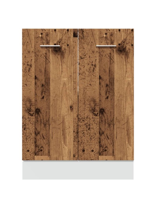 Spodní skříňka old wood 60 x 46 x 81,5 cm kompozitní dřevo