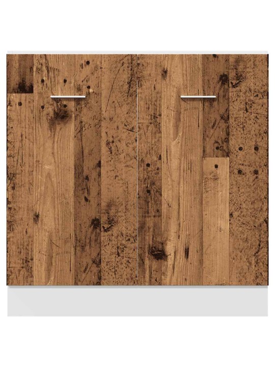 Skříňka pod dřez old wood 80 x 46 x 81,5 cm kompozit
