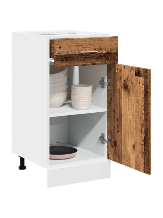 Spodní skříňka se zásuvkou old wood 40 x 46 x 81,5 cm kompozit