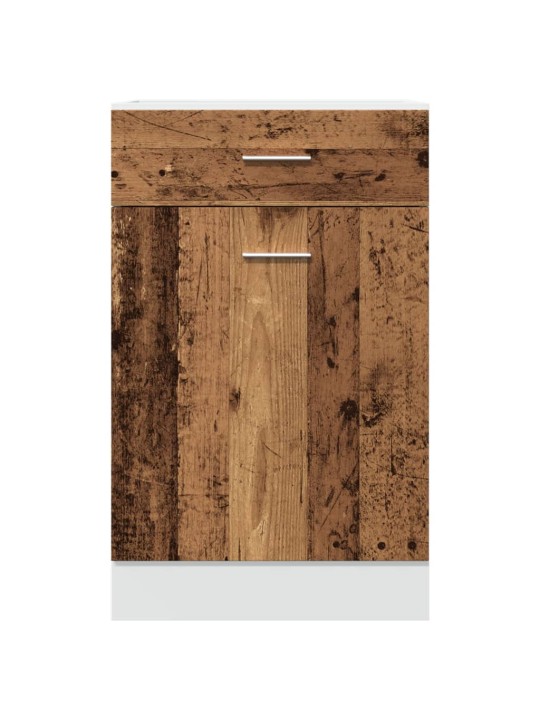 Spodní skříňka se zásuvkou old wood 50 x 46 x 81,5 cm kompozit