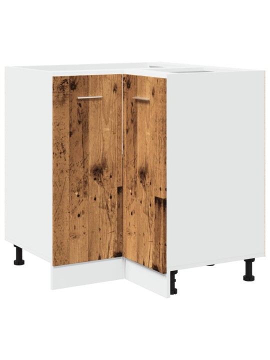 Kuchyňská skříňka old wood 75,5x75,5x81,5 cm kompozitní dřevo