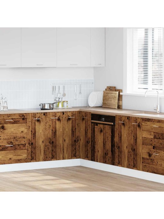 Kuchyňská skříňka old wood 75,5x75,5x81,5 cm kompozitní dřevo