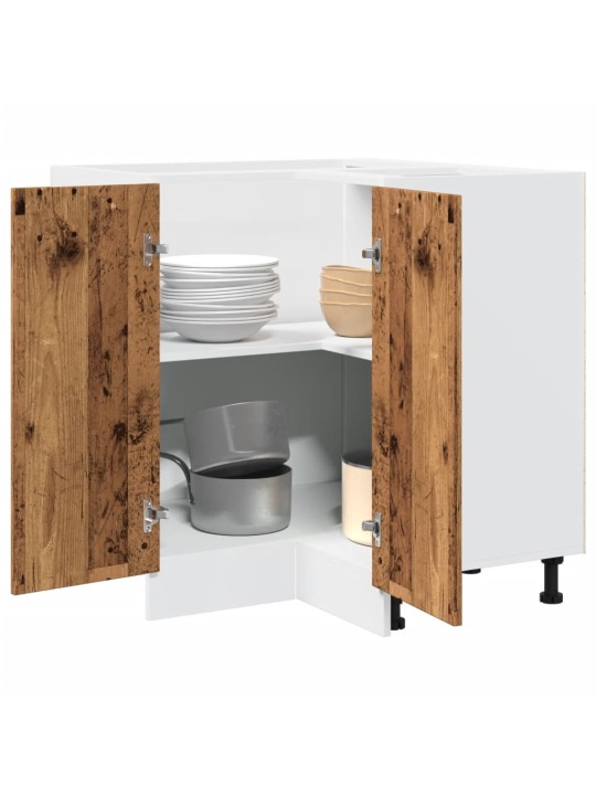 Kuchyňská skříňka old wood 75,5x75,5x81,5 cm kompozitní dřevo