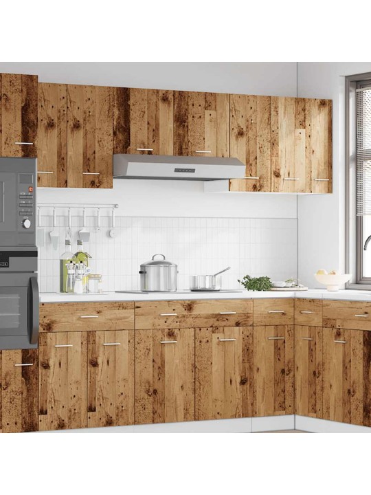 Závěsná skříňka old wood 30 x 31 x 60 cm kompozitní dřevo