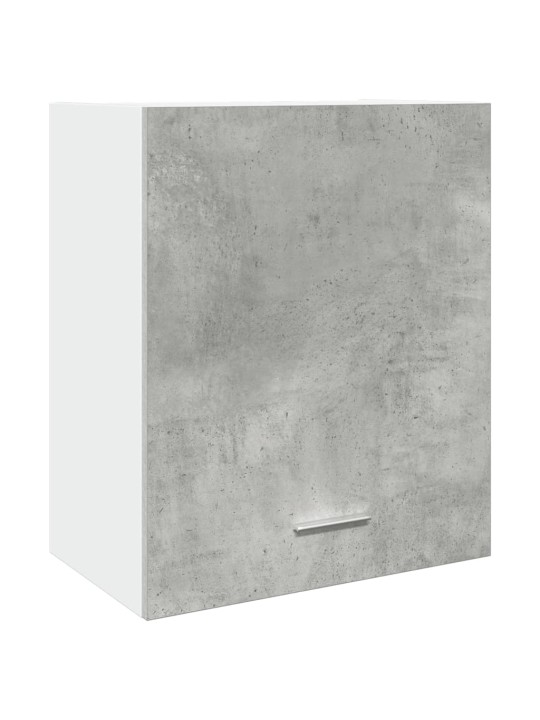 Závěsná skříňka betonově šedá 50 x 31 x 60 cm kompozitní dřevo