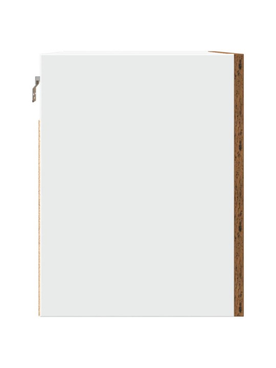 Závěsná skříňka old wood 60 x 31 x 40 cm kompozitní dřevo