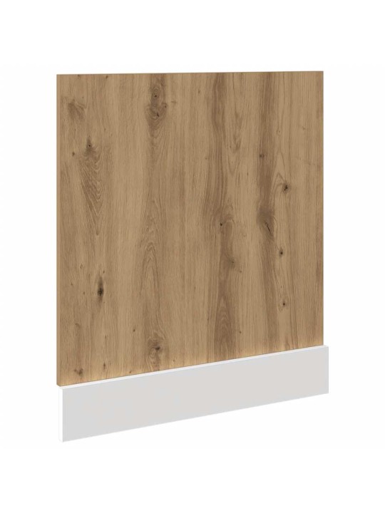 Panel na myčku dub artisan 60 x 1,5 x 67 cm kompozitní dřevo