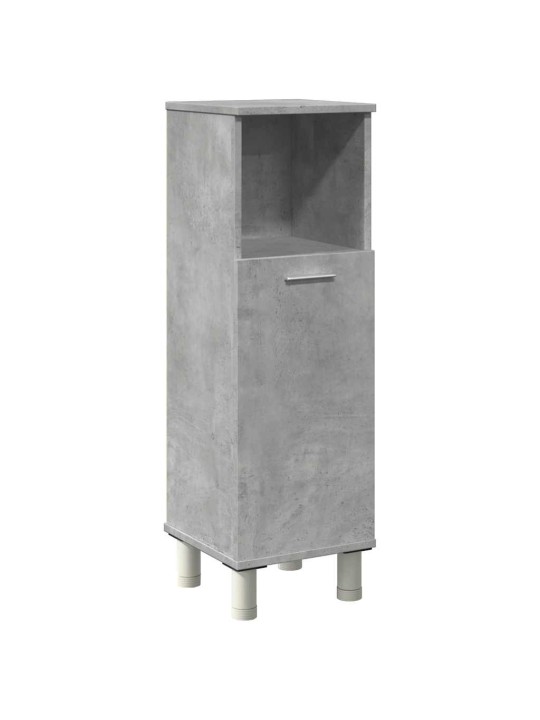 Koupelnová skříňka betonově šedá 30 x 30 x 95 cm dřevotříska
