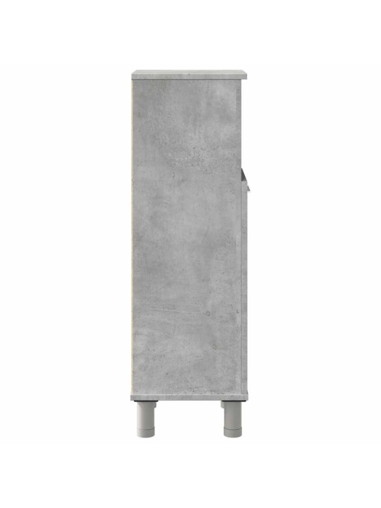 Koupelnová skříňka betonově šedá 30 x 30 x 95 cm dřevotříska