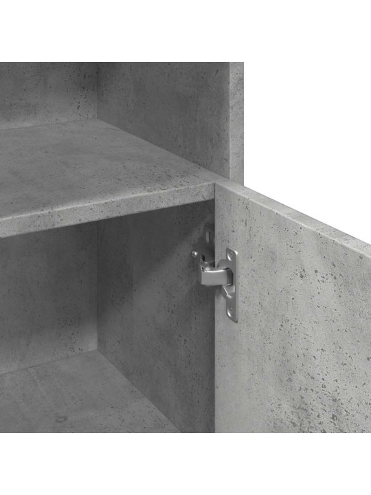 Koupelnová skříňka betonově šedá 30 x 30 x 95 cm dřevotříska
