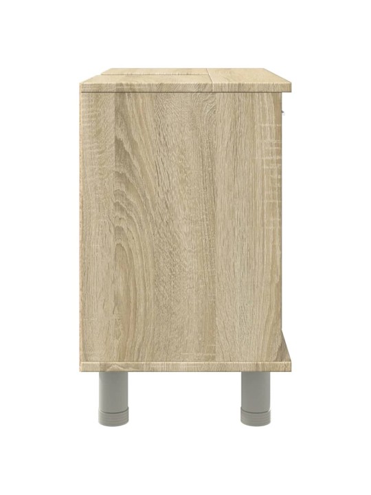 Koupelnová skříňka dub sonoma 60 x 32 x 53,5 cm dřevotříska