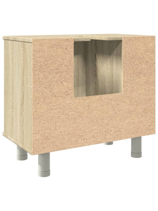 Koupelnová skříňka dub sonoma 60 x 32 x 53,5 cm dřevotříska