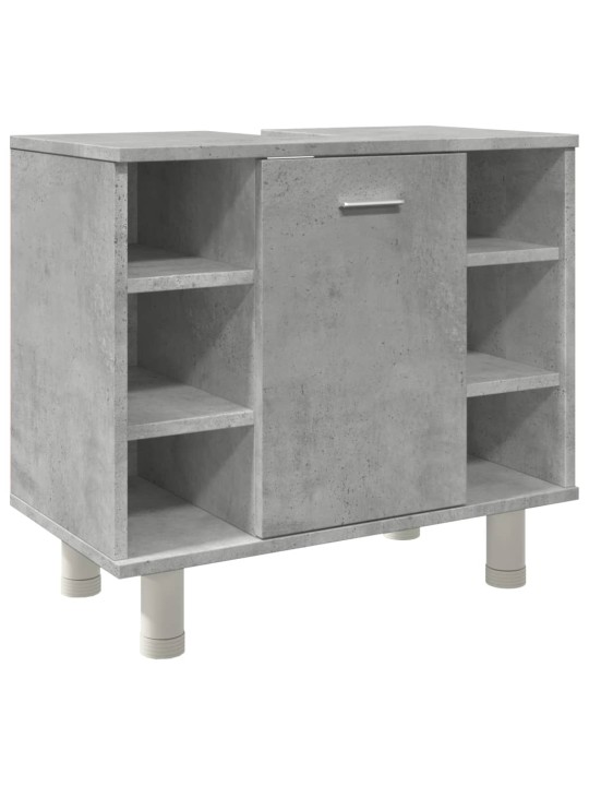 Koupelnová skříňka betonově šedá 60 x 32 x 53,5 cm dřevotříska