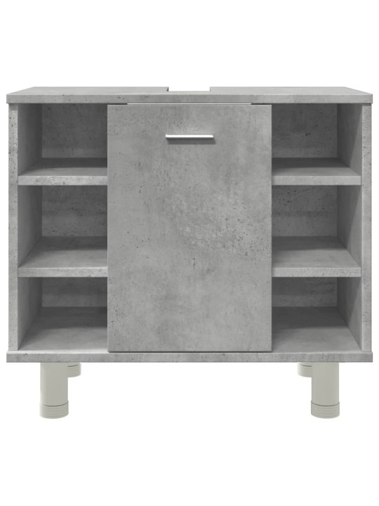 Koupelnová skříňka betonově šedá 60 x 32 x 53,5 cm dřevotříska