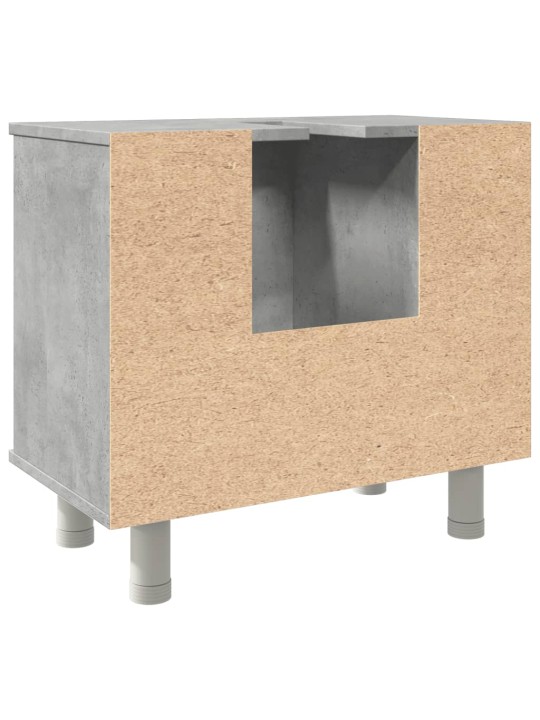 Koupelnová skříňka betonově šedá 60 x 32 x 53,5 cm dřevotříska