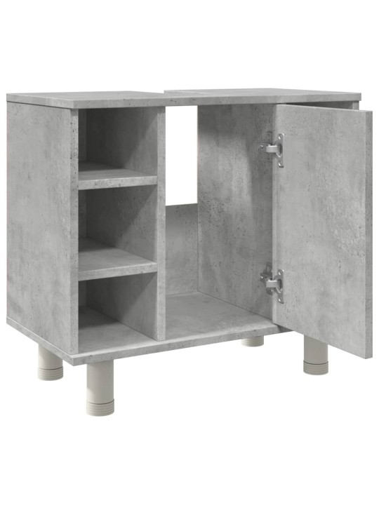 Koupelnová skříňka betonově šedá 60 x 32 x 53,5 cm dřevotříska