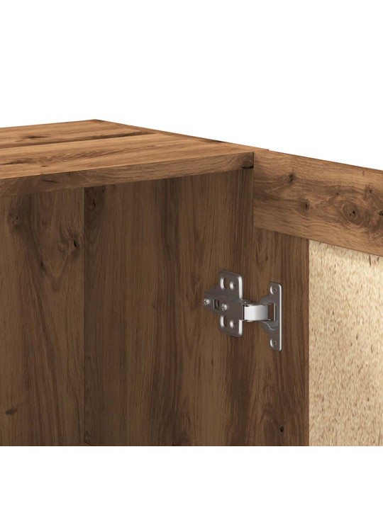 Knihovna dub artisan 82,5 x 30,5 x 80 cm kompozitní dřevo