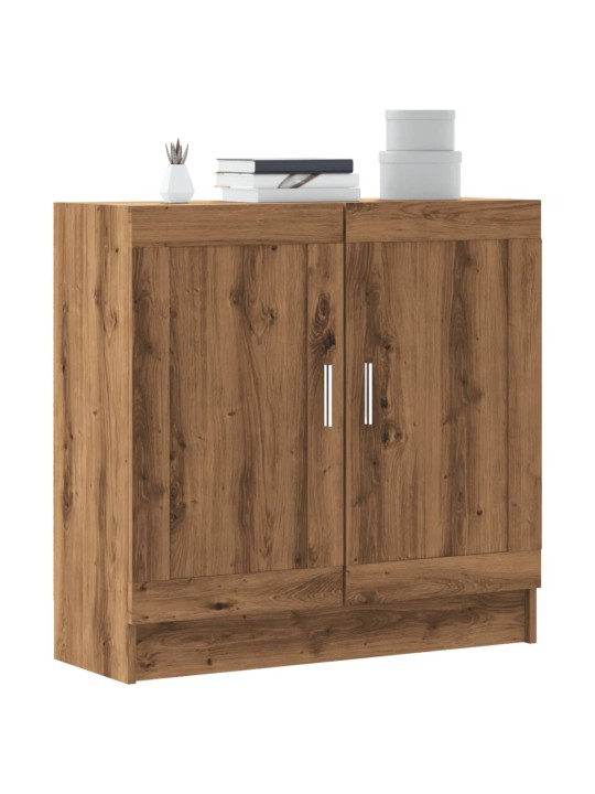 Knihovna dub artisan 82,5 x 30,5 x 80 cm kompozitní dřevo