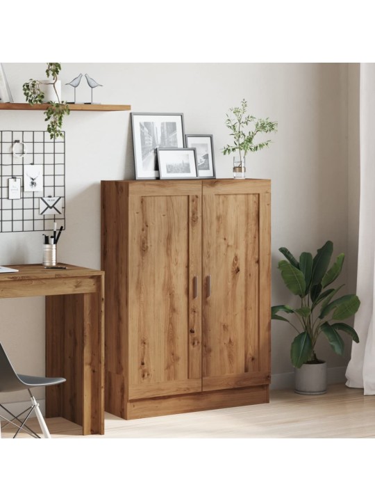 Knihovna dub artisan 82,5 x 30,5 x 115 cm kompozitní dřevo