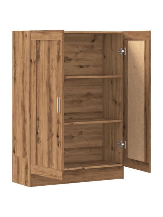 Knihovna dub artisan 82,5 x 30,5 x 115 cm kompozitní dřevo