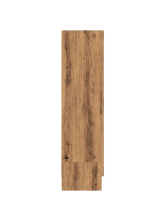 Knihovna dub artisan 82,5 x 30,5 x 115 cm kompozitní dřevo