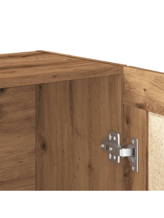 Knihovna dub artisan 82,5 x 30,5 x 115 cm kompozitní dřevo