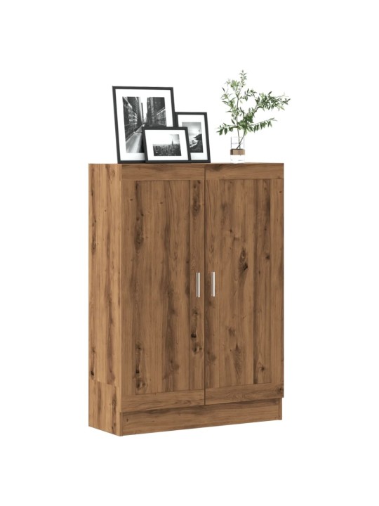 Knihovna dub artisan 82,5 x 30,5 x 115 cm kompozitní dřevo