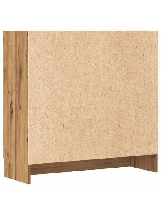 Knihovna dub artisan 82,5 x 30,5 x 80 cm kompozitní dřevo