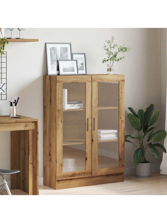 Knihovna dub artisan 82,5 x 30,5 x 115 cm kompozitní dřevo