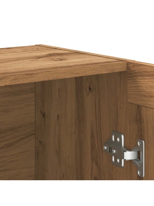 Knihovna dub artisan 82,5 x 30,5 x 115 cm kompozitní dřevo